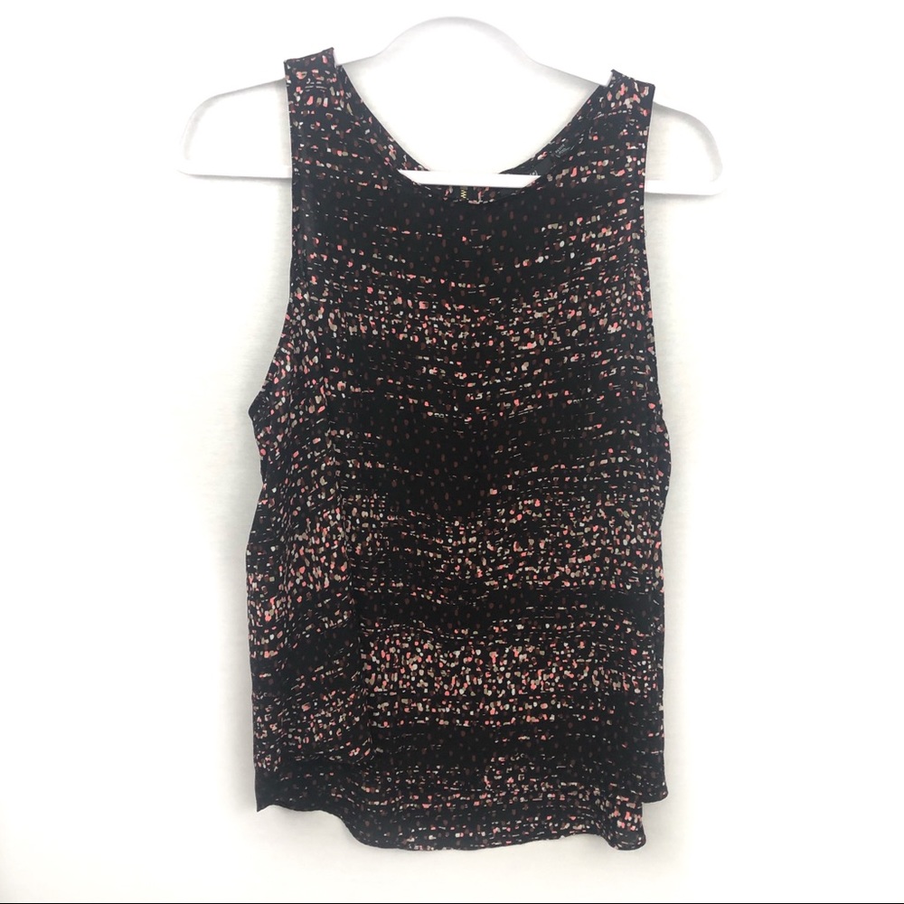 Apt. 9 Sleeveless Dotted Blouse Sz XL P